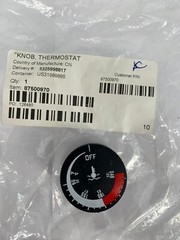 Karcher/Windsor 87500970 Genuine OEM Thermostat Knob 120C/248F