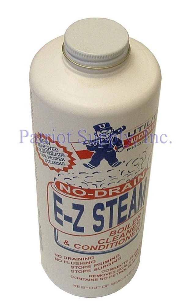UTILITY WONDER 18-305 9oz NO DRAIN E-Z STEAM BOILER CLEANER