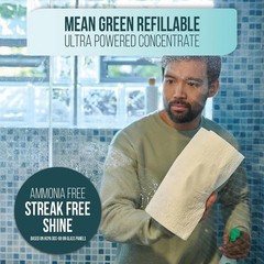 Mean Green Refillable Glass Cleaner Concentrate, 14.3 oz – 396270 (2-PACK)