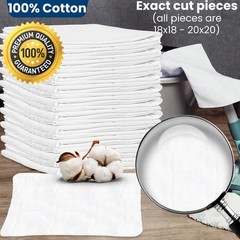 Nabob Wipers New Lint Free Cloth (45 Pack) – 100% Cotton Cleaning Rags Exact …