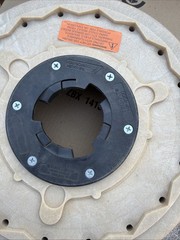 Malish Tru-Fit NP-9200 Universal Floor Machine Clutch Plate 16″ Black