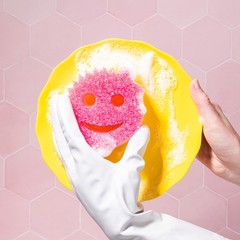 3 Pack Scrub Mommy Sponges Scrub Daddy Non-Scratch Cleaning Sponge Set
