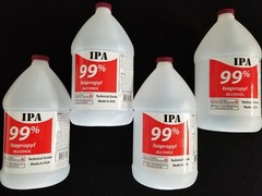 ISOPROPYL ALCOHOL 99% High Purity – 4 Gallons – IPA 99% – USA Made – Free Ship