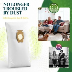 10 Pack Vacuum Bags [Model 204814] Compatible with Kirby 10 PACK, White