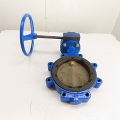 Keystone Figure 222 Lug Style Butterfly Valve 7-1/2″ W/30:1 Manual Operator