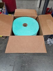 Spilfyter G-90BX 32″ x 150′ Sorbent Roll Polypropylene, Perforated, Green