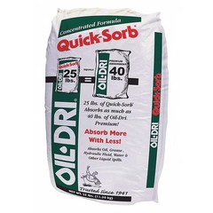 Loose Absorbent, 3 Gallon Volume Absorbed per Package, 25 lb Weight Bag, Not