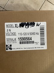 XLERATOR XL-BW (110V/120V) Hand Dryer by Excel Open Box Never Taken Out