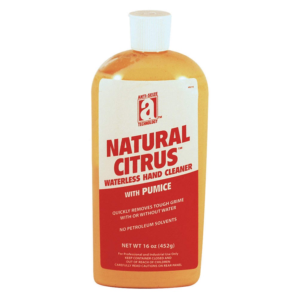 ANTI-SEIZE TECHNOLOGY Hand Cleaner,ORG,16 oz,Citrus 23YC64