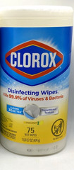 Clorox Lemon Fresh Scent Disinfecting Multi-Surface Wipes 75 Wet Wipes