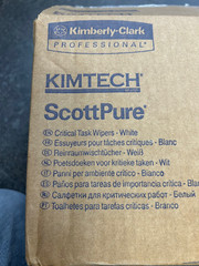 KIMTECH Scott Pure 400 Critical Task Wipers White 6121 0612102 KIMBERLY CLARK