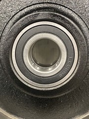 Tennant 1076240 16×3.5 Solid Scrubber Tire Assembly Idler Non-Skid