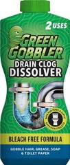 Green Gobbler Drain Clog Dissolver, Drain Opener-Cleaner ,Toilet Clog Remover, 3