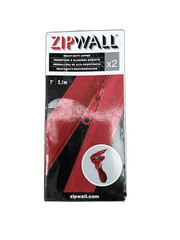 ZipWall HDAZ2 3 in. x 84 in. Heavy-Duty Adhesive Zippers Includes Knife (2-Pack)