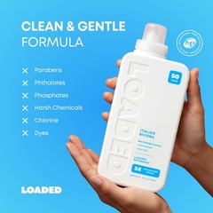 Loaded Laundry Detergent, Luxury Cologne & Perfume 32 Fl Oz (Pack of 1)
