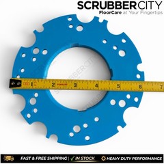 Pad Retainer Blue RH for Tennant T2, T3, 5100, 5200, 5300, 5300, Speed Scrub