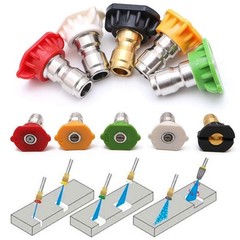 Pressure Washer Tips Power 5pcs – Regular – 2.5 Orifice, 5 nozzles