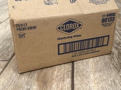 24pk Clorox Cleaning Wipe TO GO PACK Fresh Scent 9 Wipes Each 216 Total