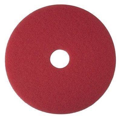 3M 5100-12In 12In Red Buffer Pad