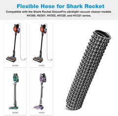 Motorized Lower Nozzle Hose Replacement Shark Rocket HV300, HV301, HV302, HV320