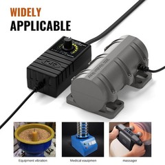 3800RPM Electric Motor, Vibration Motor DC 12V Vibrating 10W Carbon…