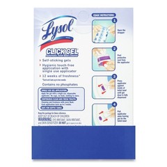 LYSOL Brand 89060CT Click Gel AUTO Toilet Bowl Cleaner – LVNDR (24/Carton) New