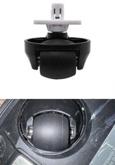 Front Caster Wheel Replacement Compatible with Roborock S4 S6 Black, White