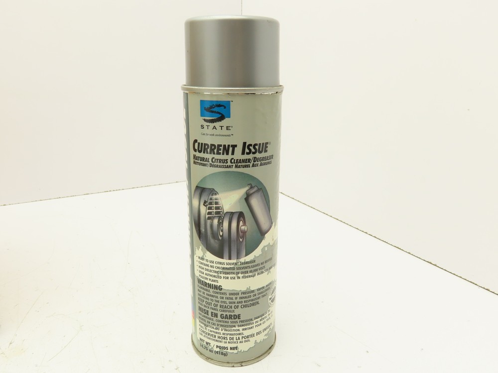 State Current Issue Natural Citrus Cleaner/Degreaser Aerosol Can Lot of 11