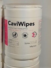 4 pk Metrex CaviWipes Disinfecting 220 Towelettes 6”x 6.75″ 880 Total Wipes READ