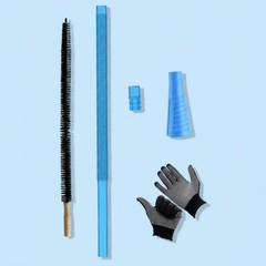 Dryer Vent Brush Kit Long Reach Home Cleaning Easy to Use for Laundry Room