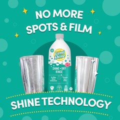 Lemi Shine and Dry Natural Dishwasher Rinse 25 Fl Oz (Pack of 1), White