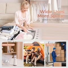Wireless Portable Vacuum Sealer Pump, USB Fast Charging & Rechargeable, Powerful