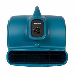 XPOWER X-600A The Best 1/3HP Industrial Air Mover Fan w/ GFCI Power Outlets