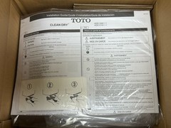 Toto Hand Dryer HDR130#SV, TOTO Clean Dry Aluminum Compact Automatic High Speed
