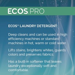ECOS PRO PL937102EA 170 oz Liquid Laundry Detergent Bottle New