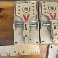 Victor Power Kill Mouse Trap Big Size Rat Trap Lot Of 6 Traps Hard Plastic