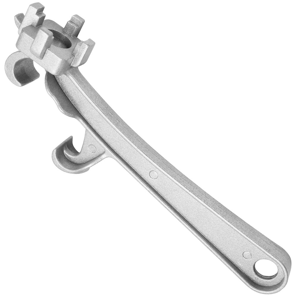 Jersvimc Bucket Opener Tool 5 Gallon 3-in-1 Bung Wrench, Aluminum Drum…