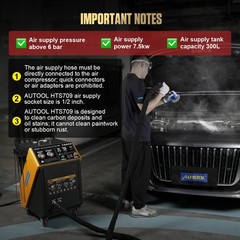 Dry Ice Blasting Cleaning Machine Dry Ice Blaster Cleaner Dual Pressure Gauge
