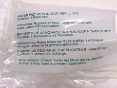 NOS! “WATER WIZ” 12″ APPLICATOR REFILL PAD #31201
