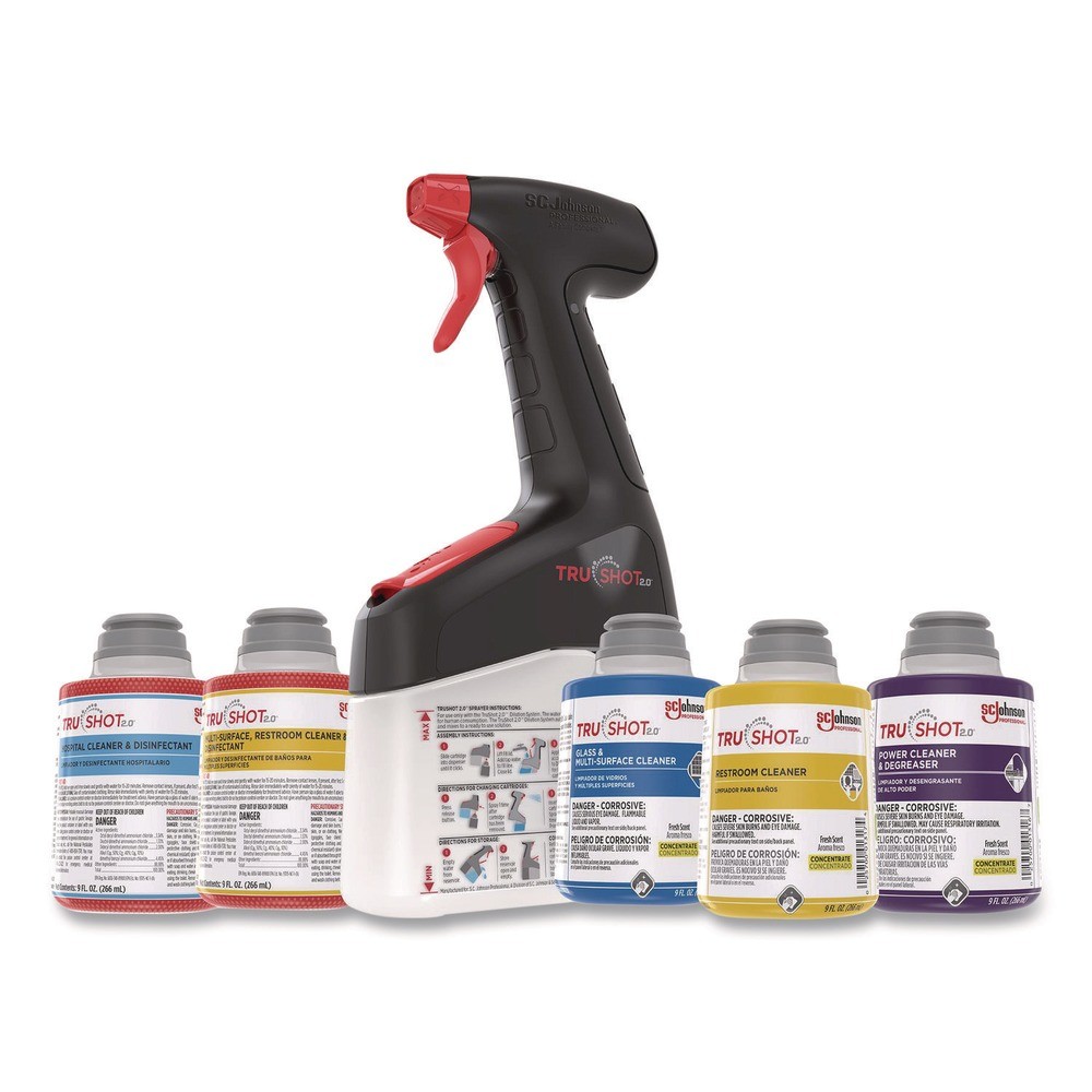 SC Johnson 379880 TruShot 2.0 9 oz Concentrate Cartridges Starter Kit (1-KT) New