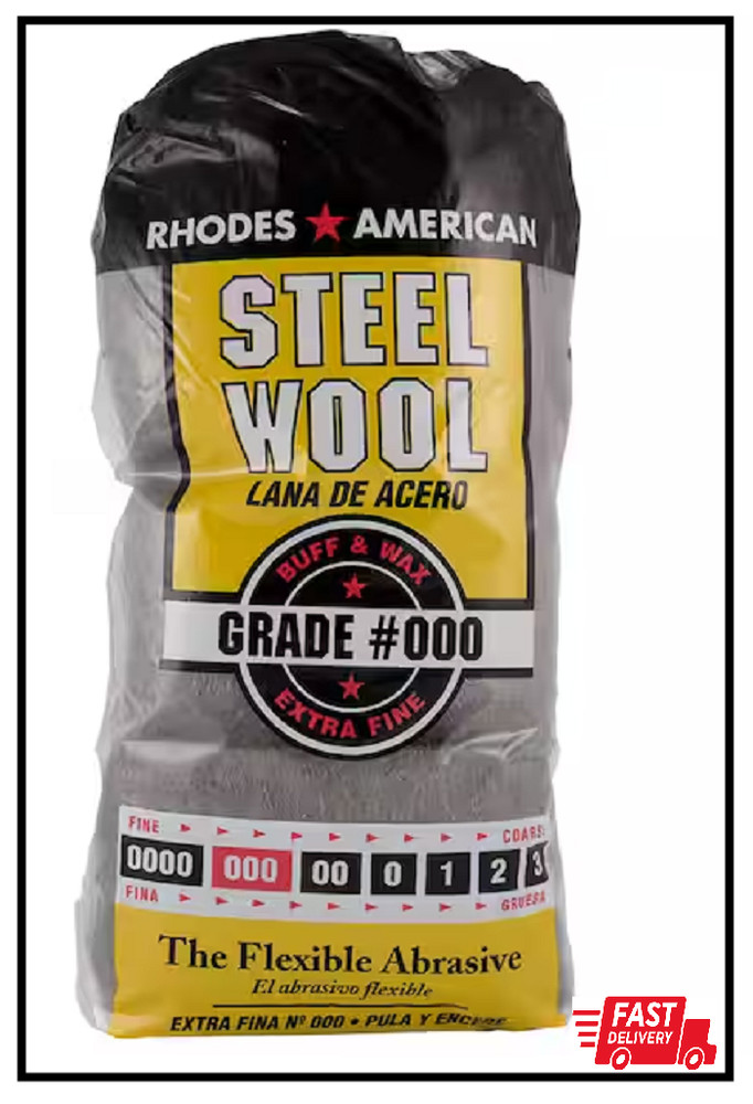 Extra Fine Grit Steel Wool (12-Pad)