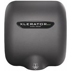 Excel Dryer Xl-Grv-Eco-208-277V Automatic Hand Dryer, 10 Sec Dry, 68 To 77, 208