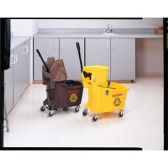 Rubbermaid Commercial Fgv11600wh00 1 In String Wet Mop, 16 Oz Dry Wt, Slide On
