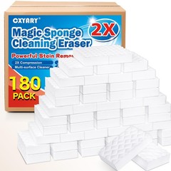 Cxyary Magic Sponges Cleaning Eraser180 Pack 2X Density Stronger Melamine