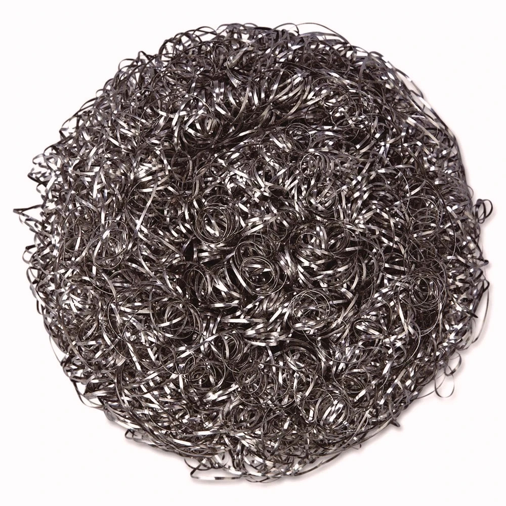 Kurly Kate 756 Large Stainless Steel Scrubbers – Steel Gray (6/Carton) New