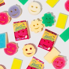 3 Pack Scrub Mommy Sponges Scrub Daddy Non-Scratch Cleaning Sponge Set