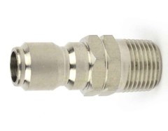 Stainless Steel 1/4″ NPT Male Quick Connect Plug Nipple Couplers Couplings
