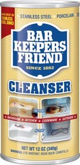 Bar Keepers Friend Powder Cleanser (12 oz – 12 Ounce (Pack of 4), Multi