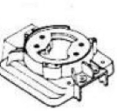 New Eureka Sanitaire Vacuum Cleaner Motor Cover /Brass Carbon Brush holder 54396