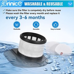 WZ240 filter replacement for Shark Pet Cordless Stick Vacuum WZ250…